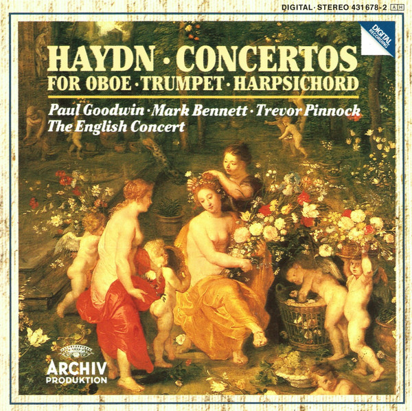 Joseph Haydn 'Concertos For Oboe, Trumpet, Harpsichord'The English Concert' CD/1994/Classic/
