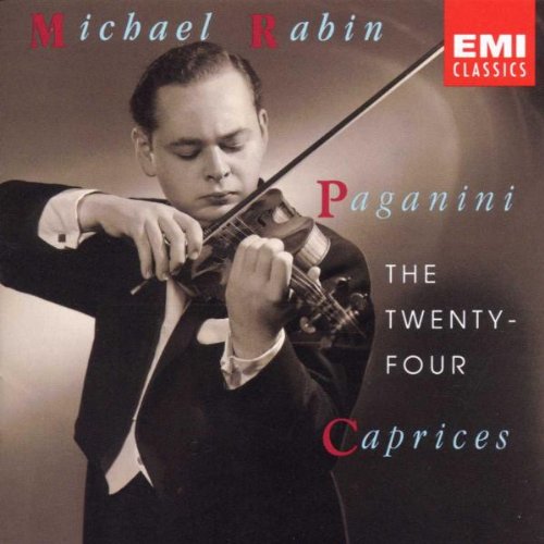 Niccolo Paganini 'Michael Rabin violin'The Twenty-Four Caprices' CD/1993/Classic/USA