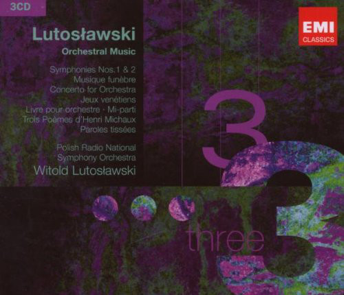 Witold Lutoslawski 'Witold Lutos?awski: Orchestral Music' CD3/2008/Classic/Europe
