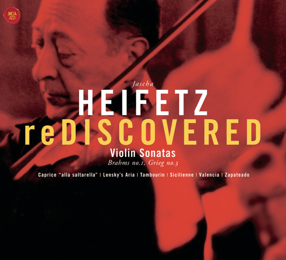 Jascha Heifetz. 'Rediscovered Violin Sonatas' CD/2002/Classic/Europe