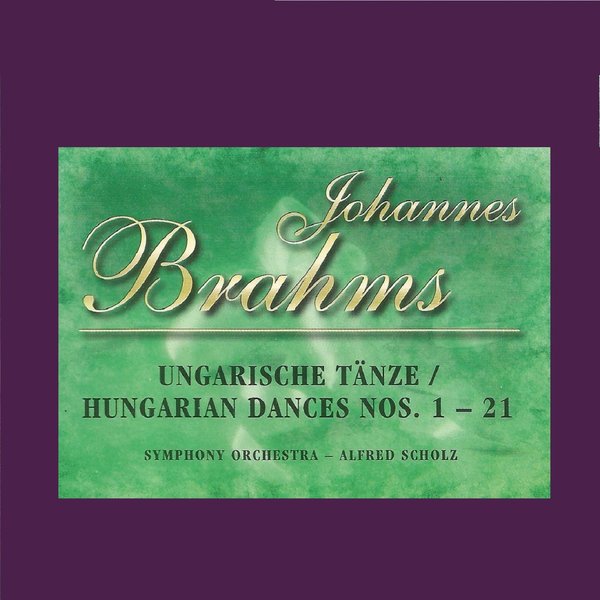 Johannes Brahms 'Hungarian Dances No.1-21' CD/1994/Classic/Europe