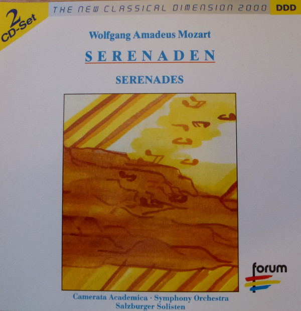 Wolfgang Amadeus Mozart 'Camerata Academica Salzburg, Salzburger Solisten ' CD2/2000/Classic/Germany