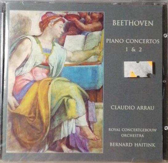 Ludwig van Beethoven 'Piano Concertos 1 & 2'Bernard Haitink, Claudio Abbado' CD/1994/Classic/