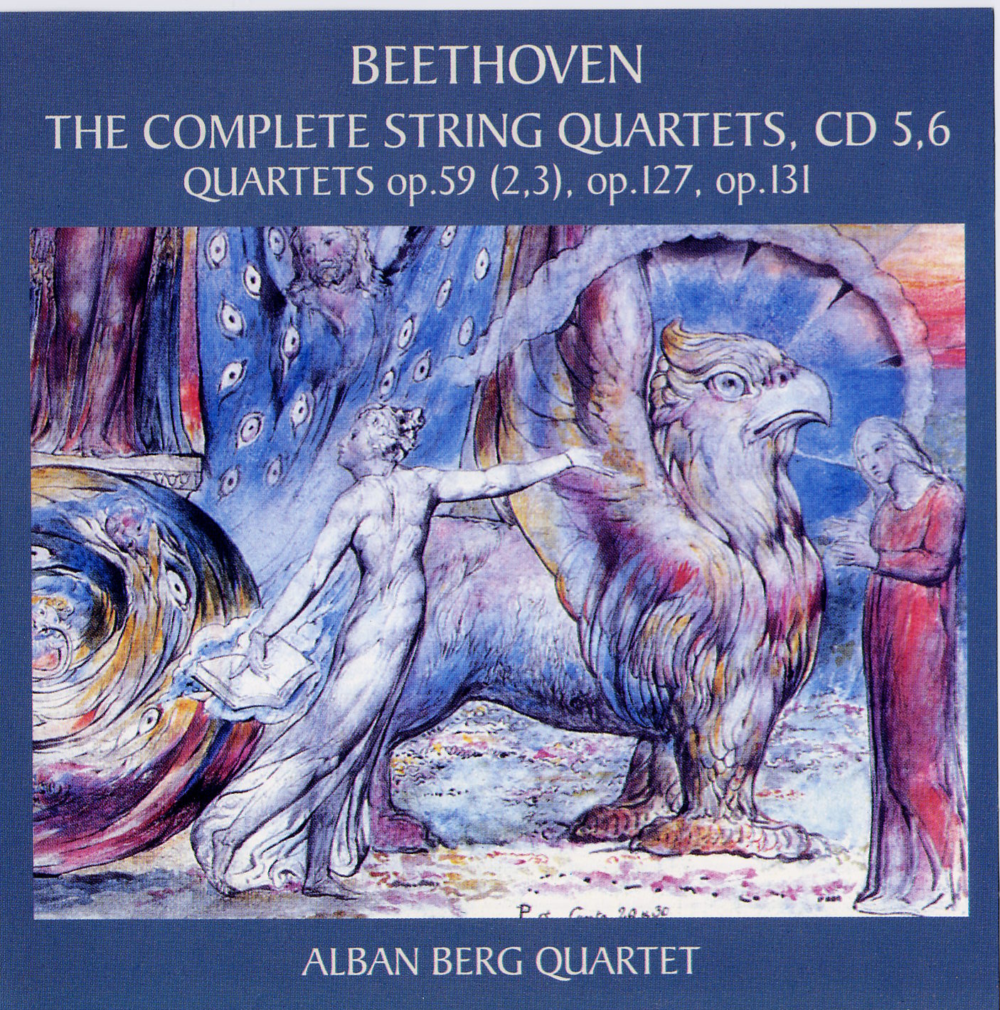 Ludwig van Beethoven 'The Complete String Quartets'Alban Berg Quartett 5,6' CD2/1999/Classic/