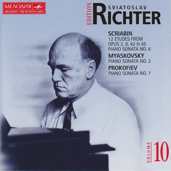 Sviatoslav Richter 'Scriabin, Myaskovsky, Prokofiev ' ' CD/1995/Classic/Europe
