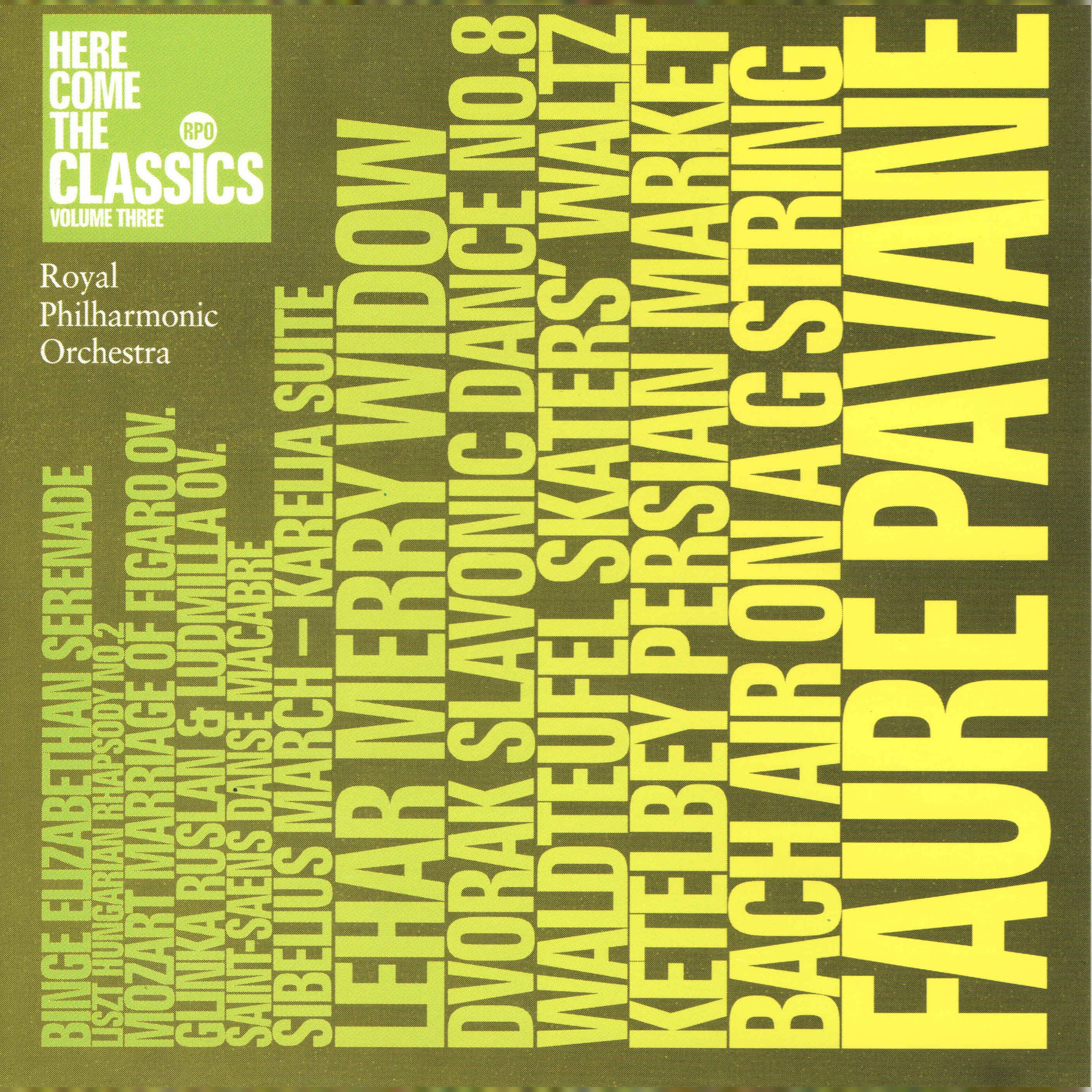 Royal Philharmonic Orchestra 'Here Come The Classics Vol 3' CD/2003/Classic/ 