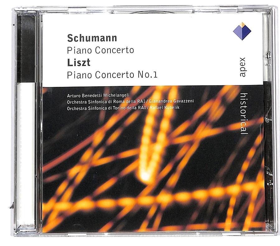 Robert Schumann 'Franz Liszt'Piano Concerto'Arturo Benedetti Michelangeli' CD/2001/Classic/Europe
