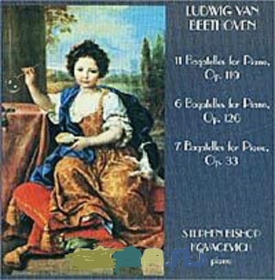 Ludwig van Beethoven 'Stephen Bishop-Kovacevich  Bagatellen' CD/1974/Classic/