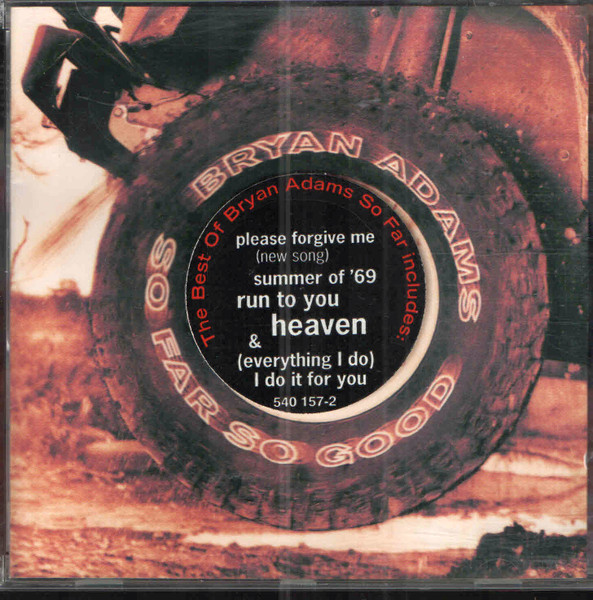 Bryan Adams 'So Far So Good' CD/1993/Pop Rock/Europa