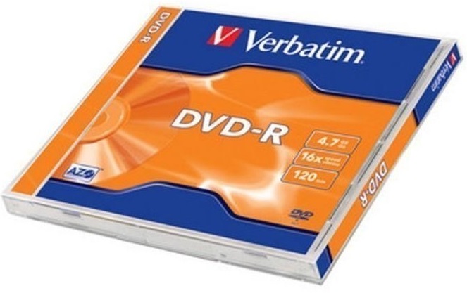  Verbatim DVD-R 4,7Gb 16x Jewel 120min