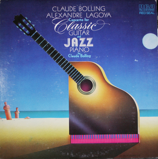 Claude Bolling/Alexandre Lagoya 'Concerto For Classic Guitar And Jazz Piano' LP/1975/Jazz/USA/Nmi