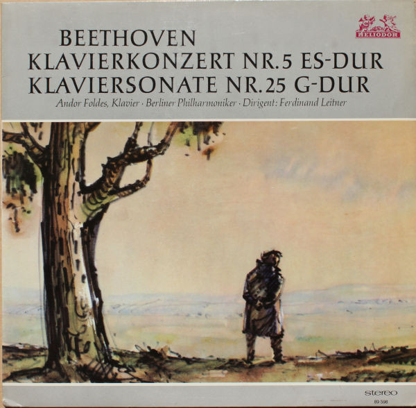 Ludwig van Beethoven 'Andor Foldes 'Klavierkonzert Nr. 5 Es-Dur' LP/classic/Germany/Nm