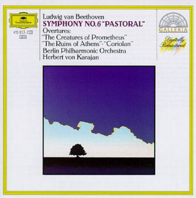 Ludwig Van Beethoven 'Berlin Philharmonic Orchestra'Karajan'Sym6' LP/1970/Classic/Germany/Nm