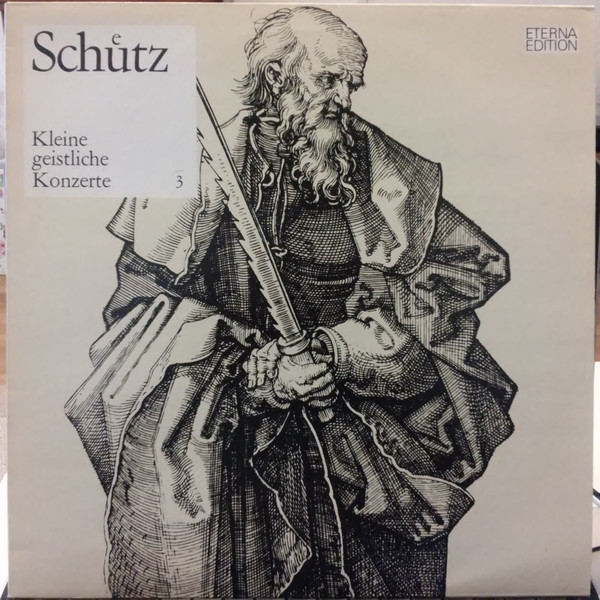 Heinrich Schuetz 'Kleine Geistliche Konzerte 3' LP/1974/Classic/Germany/Nmint