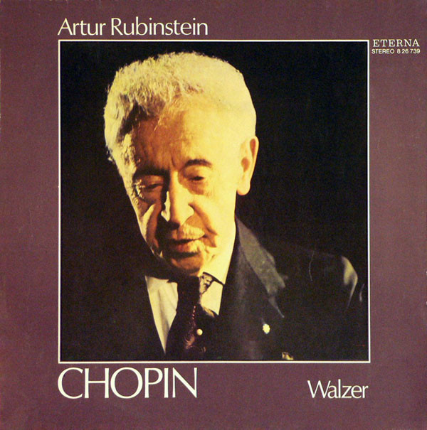 Frederic Chopin 'Artur Rubinstein 'Walzer' LP/1975/Classic/Germany/Nm