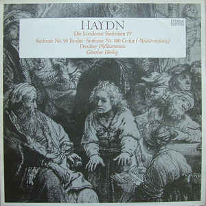 Joseph Haydn 'Dresdner Philharmonie'G?nther Herbig'Die Londoner Sinfonien IV' LP/Germany/Nm