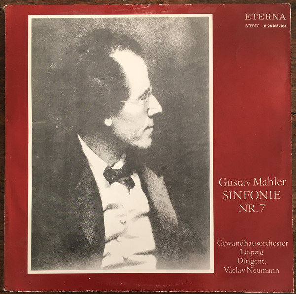 Gustav Mahler 'Gewandhausorchester Leipzig, Vaclav Neumann Sinfonie N.7' LP2/1970/Classic/Germany/Nm