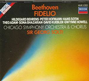 Ludwig van Beethoven 'The Chicago Symphony Orchestra'Georg Solti'Fidelio' LP/1981/Classic/Holland/Nm