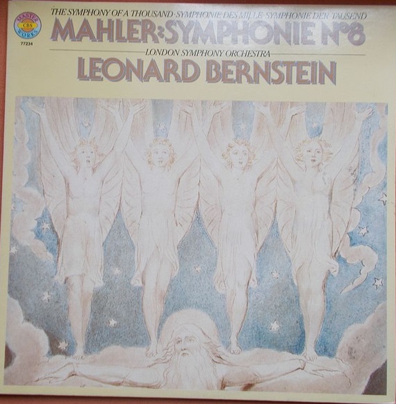 Gustav Mahler 'Leonard Bernstein, The London Symphony Orchestra 'Symphony No. 8' LP2/1980/Germany/Nm