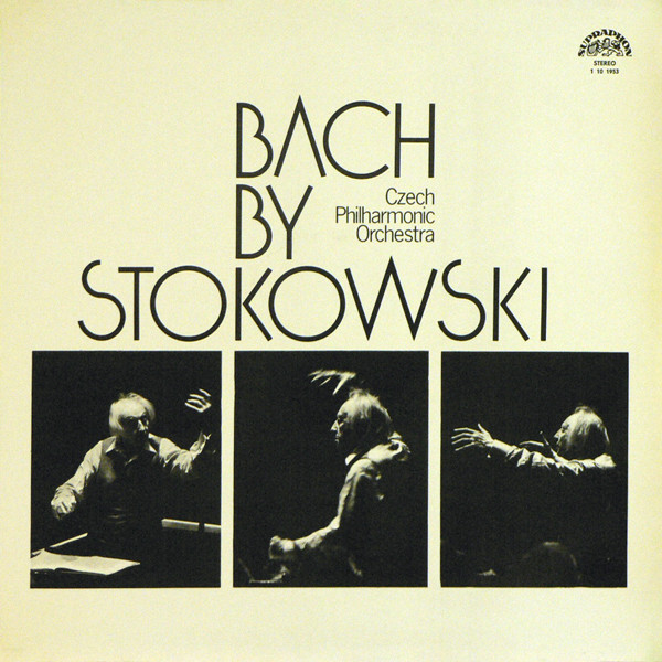 Johann Sebastian Bach 'Czech Philharmonic Orchestra 'Bach By Stokowski' LP/1978/Classic/Czech/Nm