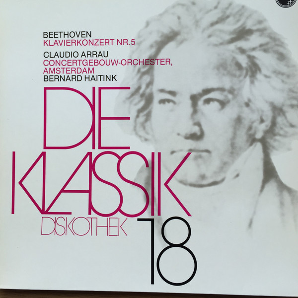 Ludwig van Beethoven 'Claudio Arrau'Klavierkonzert Nr. 5' LP/1964/Classic/Holland/Nm