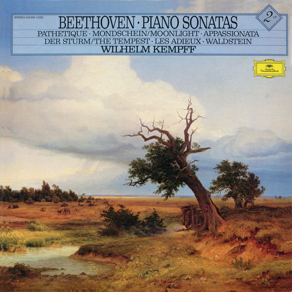 Ludwig van Beethoven 'Wilhelm Kempff  'Piano Sonatas' LP2/Classic/Germany/Nm