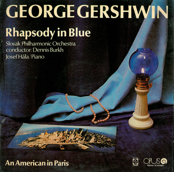George Gershwin 'Slovak Philharmonic Orchestra'Rhapsody In Blue' LP/1977/Classic/Czech/Nm