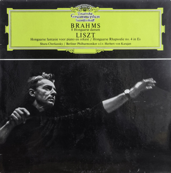 Johannes Brahms 'Franz Liszt ' Berliner Philharmoniker'Herbert von Karajan' LP/Classic/Germany/Nm