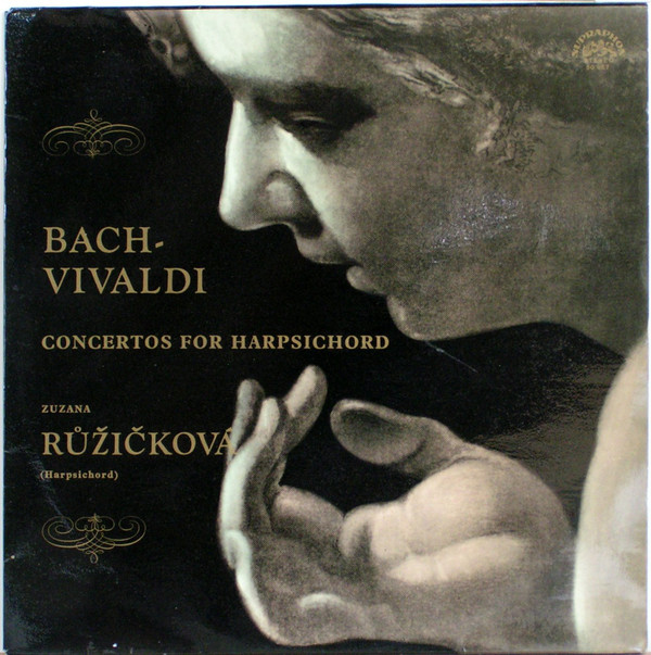 Johann Sebastian Bach 'Vivaldi 'Concertos For Harpsichord 'Zuzana Ruzickova' LP/1967/Classi/Czech/Nm