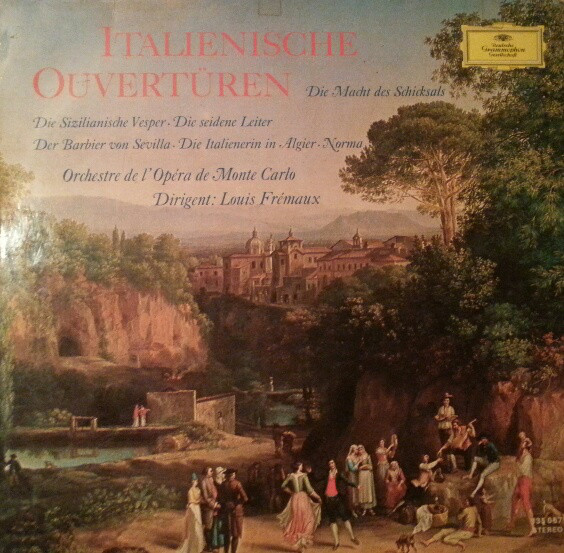 Various 'Italienische Ouverturen' LP/Opera/Germany/Nm