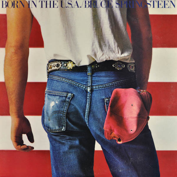 Bruce Springsteen 'Born In The U.S.A.' LP/1984/Rock/Europe/Nm