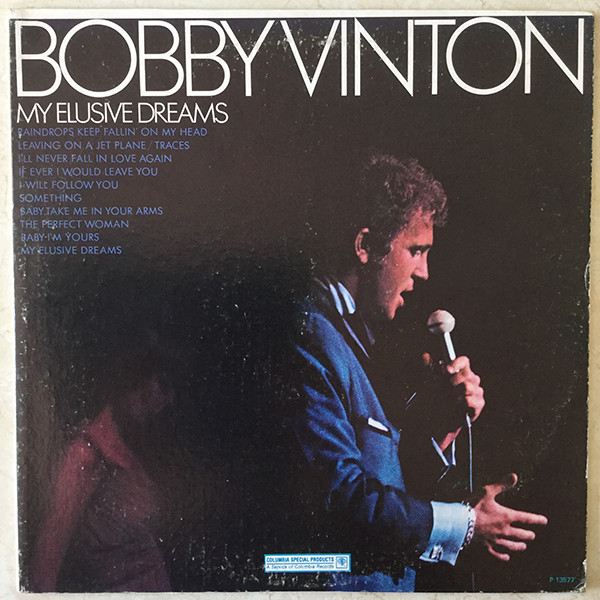Bobby Vinton 'My Elusive Dreams' LP/1970/Pop/USA/Nmint