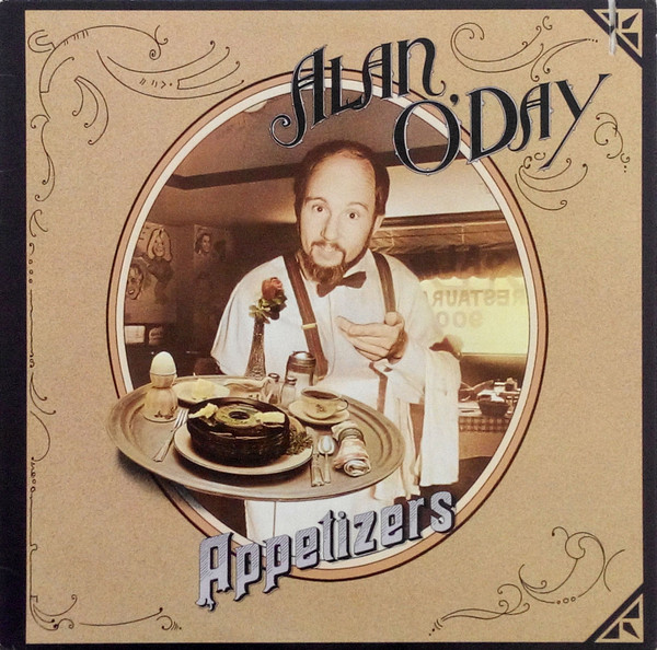 Alan O'Day 'Appetizers' LP/1977/Rock/USA/Nmint