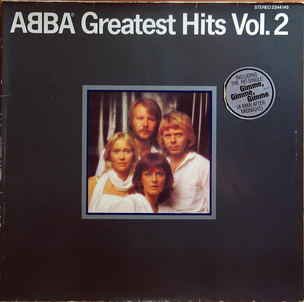 ABBA 'Greatest Hits Vol. 2' LP/1979/Disco/Germany/Nm
