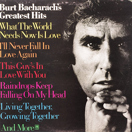 Burt Bacharach 'Burt Bacharach's Greatest Hits'  LP/1973/Pop/USA/Nm
