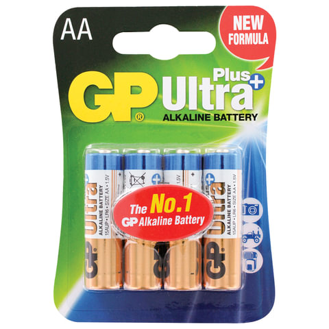  GP Ultra Plus, AA (LR06, 15), ,  4 .,  , 15AUP-2CR4