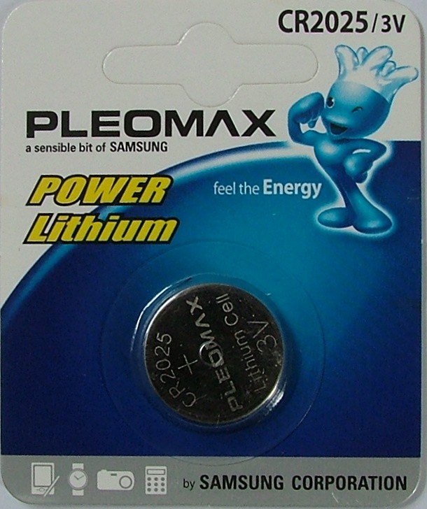  Samsung Pleomax CR2025