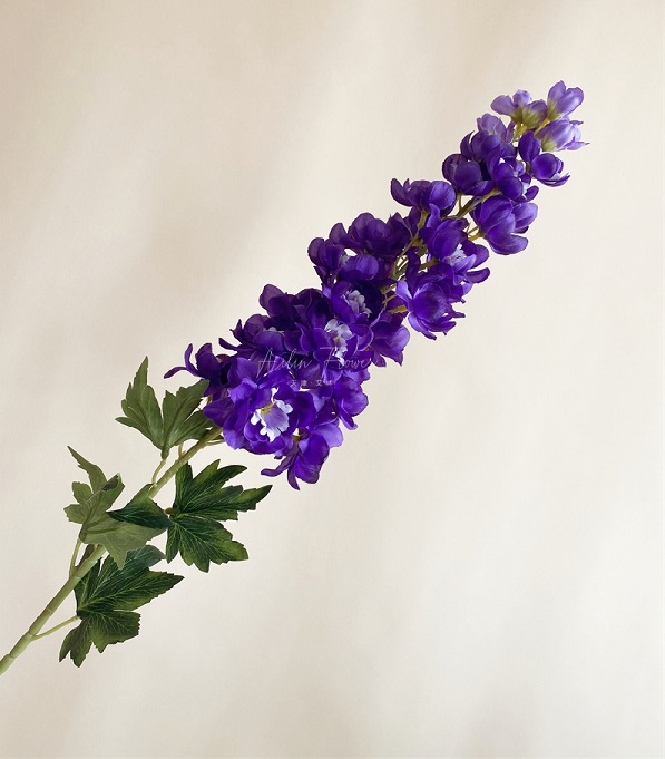 Искусственные цветы NN Дельфиниум 85см темно-фиолетовый