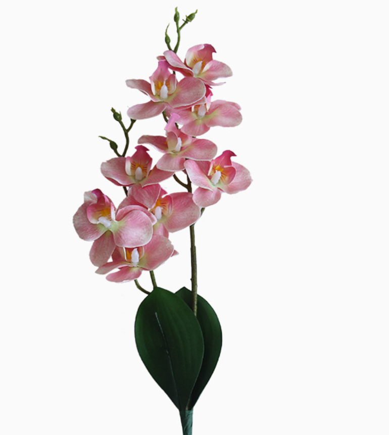 Искусственные цветы NN Ветка Орхидеи 46см