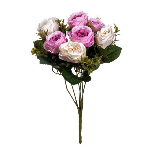 Искусственные цветы NN Букет Роза мини