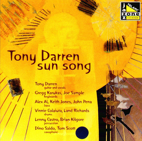 Tony Darren 'Sun Song' CD/1998/Jazz/US