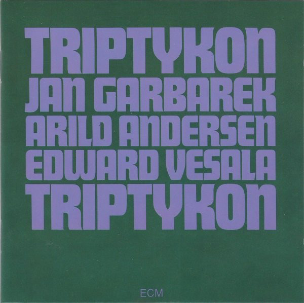 Jan Garbarek / Arild Andersen / Edward Vesala 'Triptykon' CD/1973/Jazz/Germany
