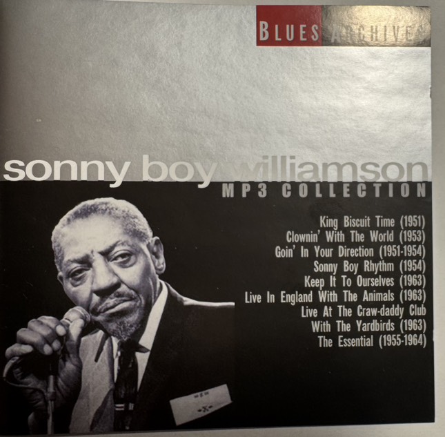 Sonny Boy Williamson 'Blues Archives MP3 Collection' CD MP3/2002/Blues/Russia/Nm