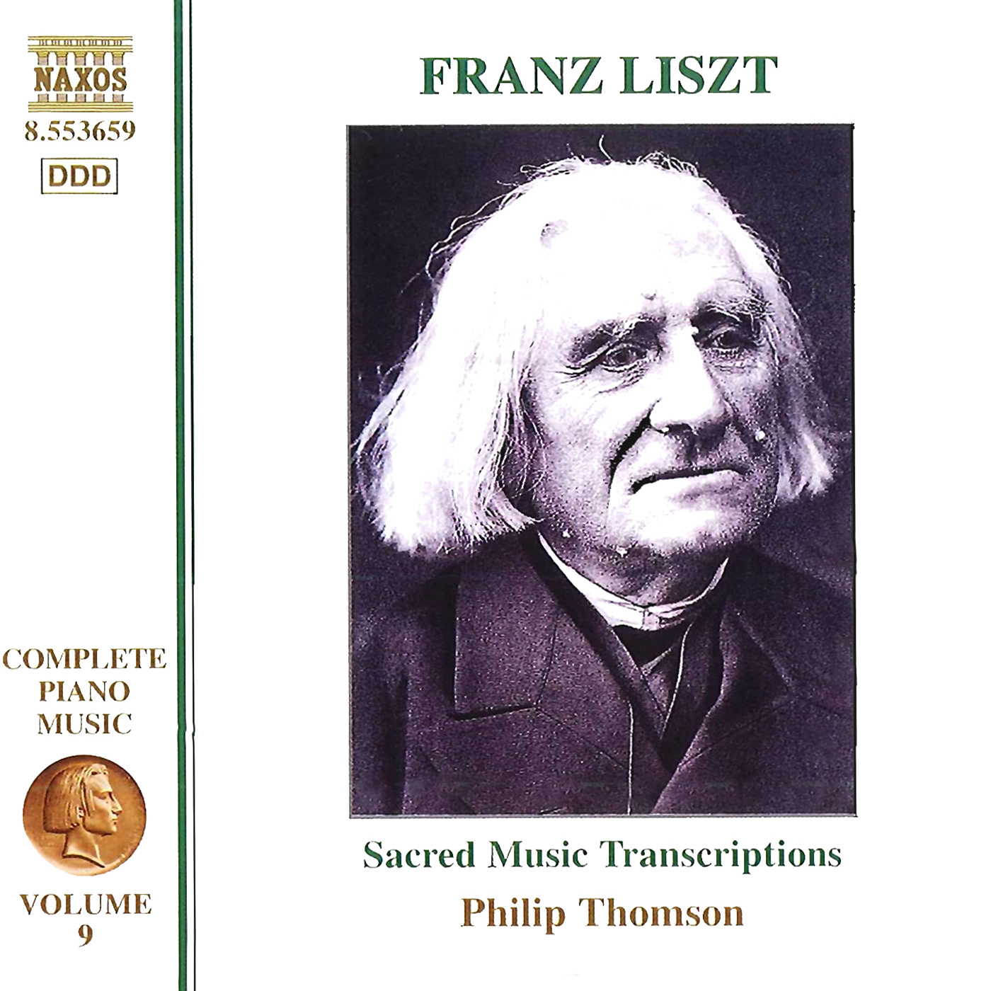 Franz Liszt 'Sacred Music Transcription' Philip Thomson' CD/1997/Classic/Europe