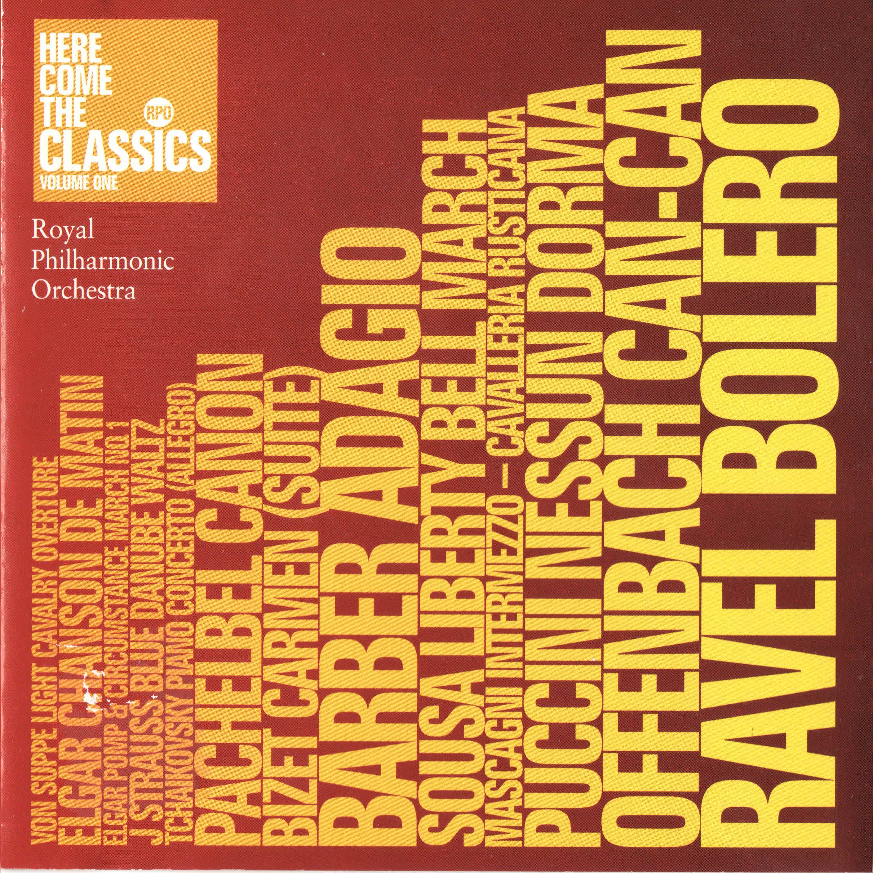 Royal Philharmonic Orchestra 'Here Come The Classics Vol 1' CD/2003/Classic/ 