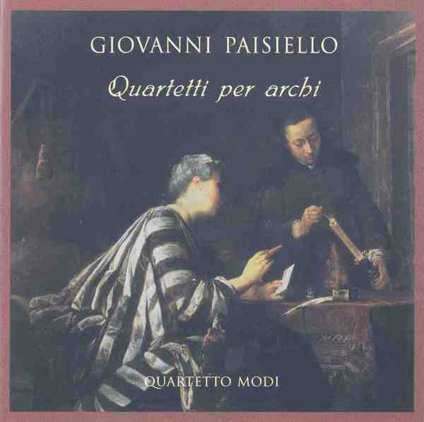 Giovanni Paisiello 'Quartetti Per Archi'Quartetto Modi' CD/2004/Classic/