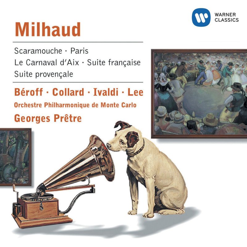 Darius Milhaud 'Scaramouche etc.' Georges Pretre' CD/2001/Classic/Europe