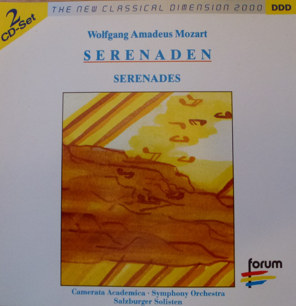 Wolfgang Amadeus Mozart, Camerata Academica 'Serenaden' 2CD/2000/Classic/Germany