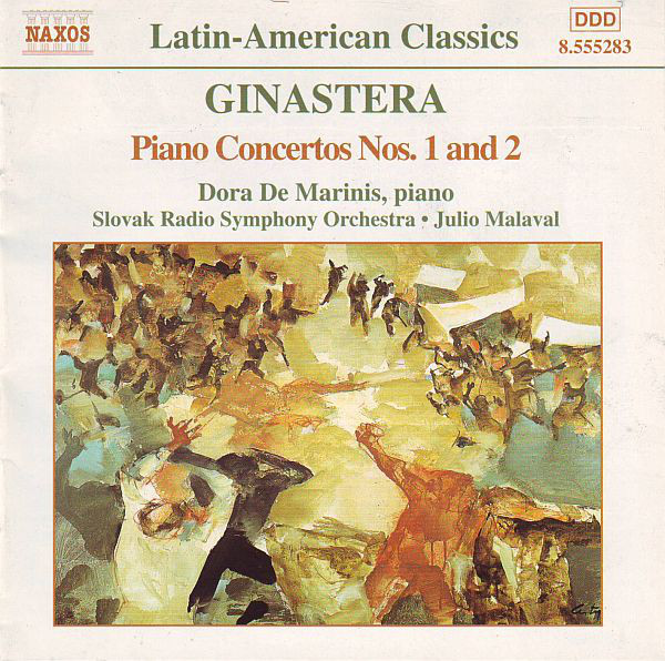 Alberto Ginastera 'Piano Concertos  1 & 2' CD/2001/Classic/Europe