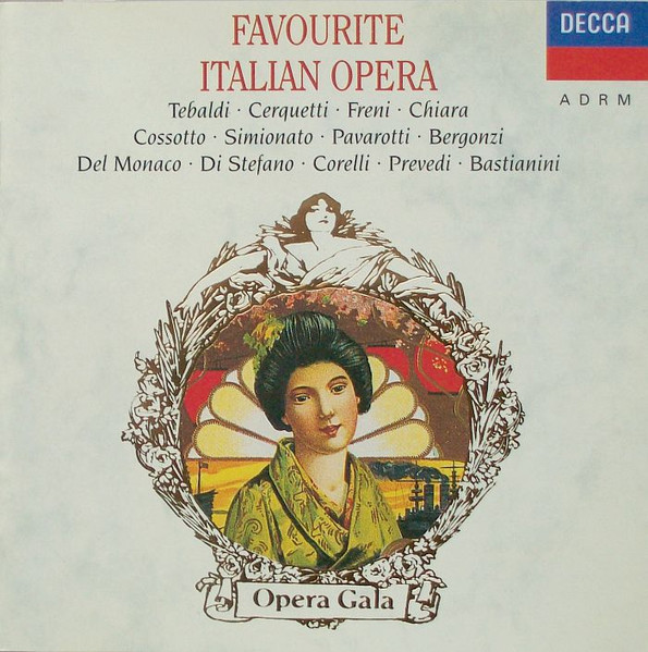 Various 'Favourite Italian Opera' CD/1992/Classical/������/Nm